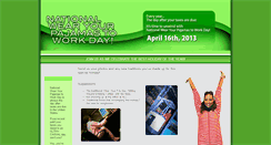 Desktop Screenshot of nationalwearyourpajamastoworkday.com